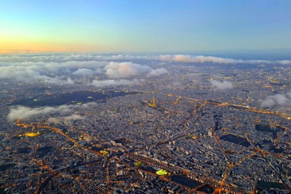 Beautiful view of Paris